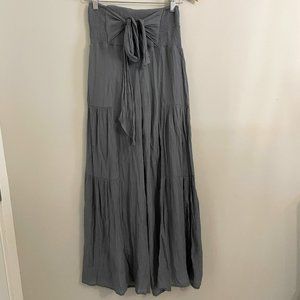 Grey Wide Leg Pants